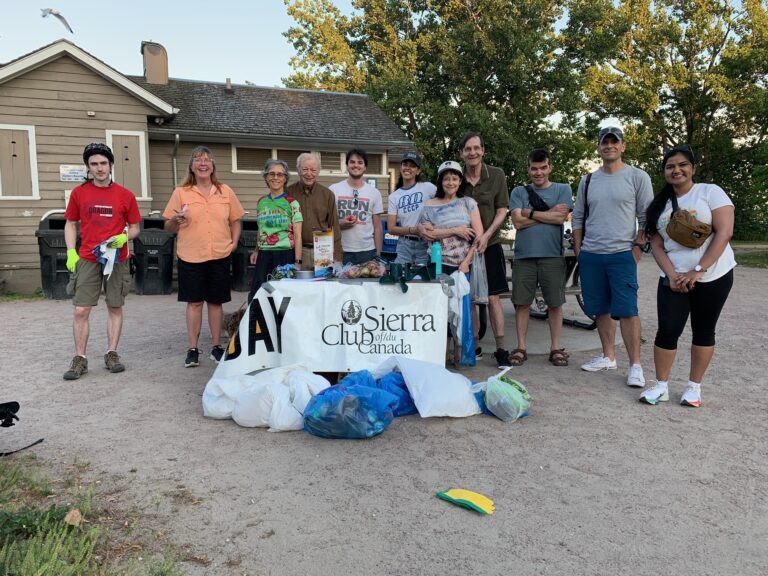 Sierra Club Ontario plastic cleanup event at Cherry Beach. Sierra Club Ontario Volunteering.
