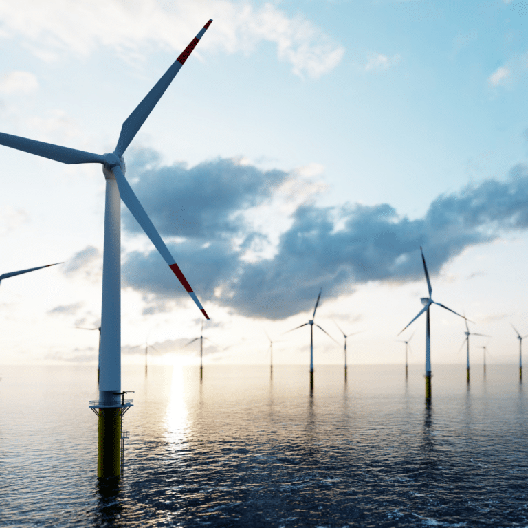 Wind Energy and Tariffs picture of offshore wind turbines